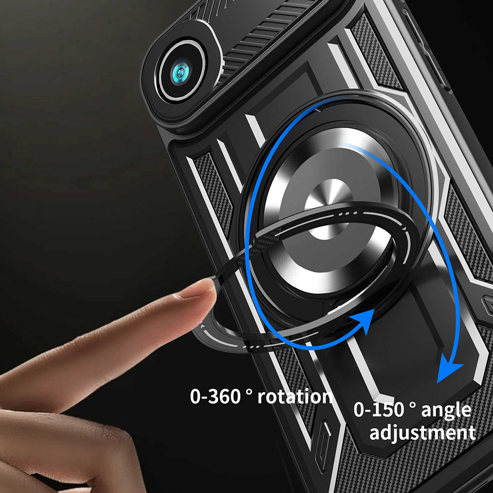 Étui pour Apple iPhone 17 Air, Techsuit, RuggedCam, Violet