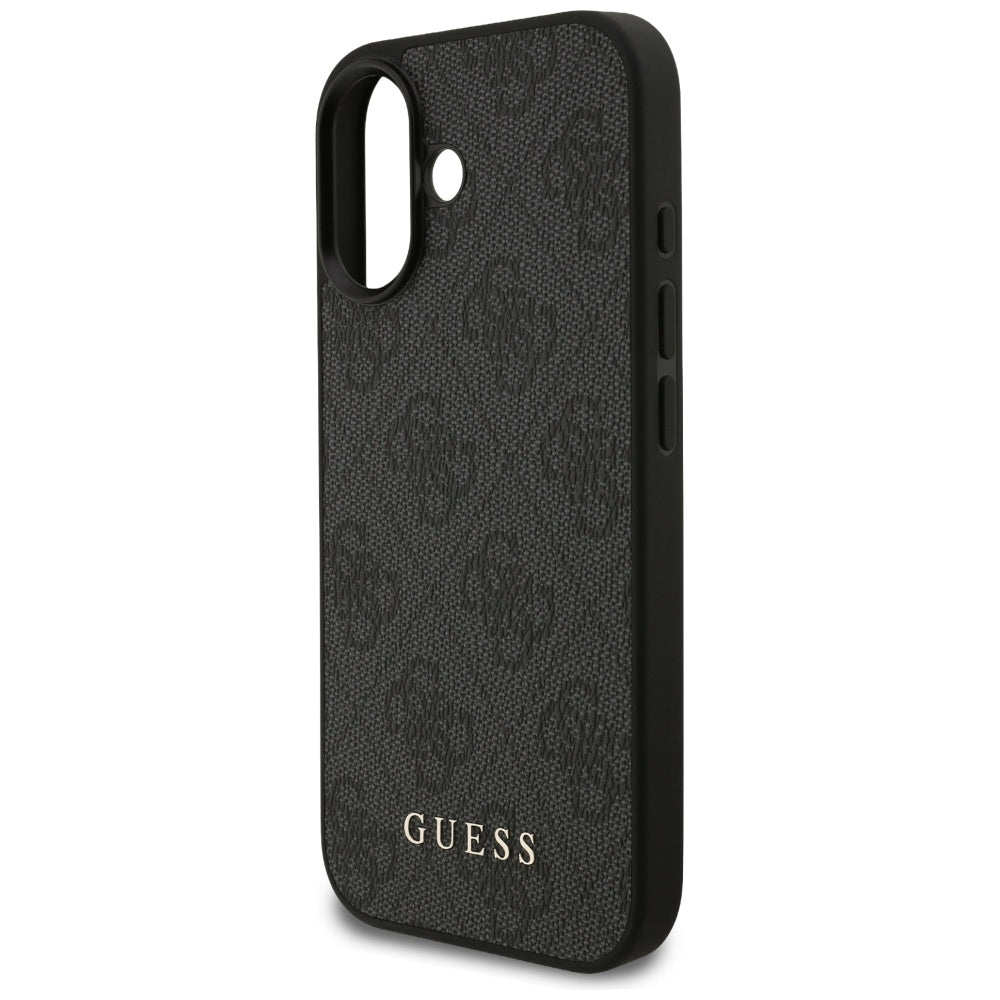 Étui pour Apple iPhone 17, Guess, 4G Classic, Noir