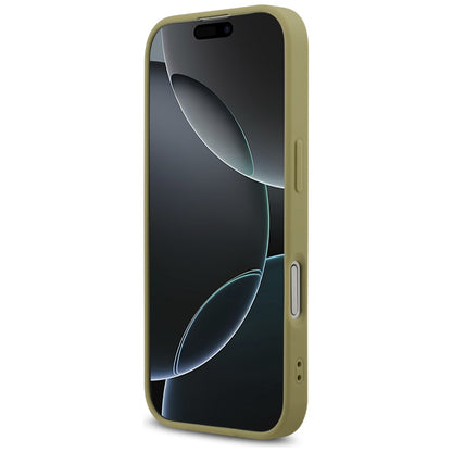 Étui pour Apple iPhone 17, Guess, Fixed Glitter Big 4G, Doré