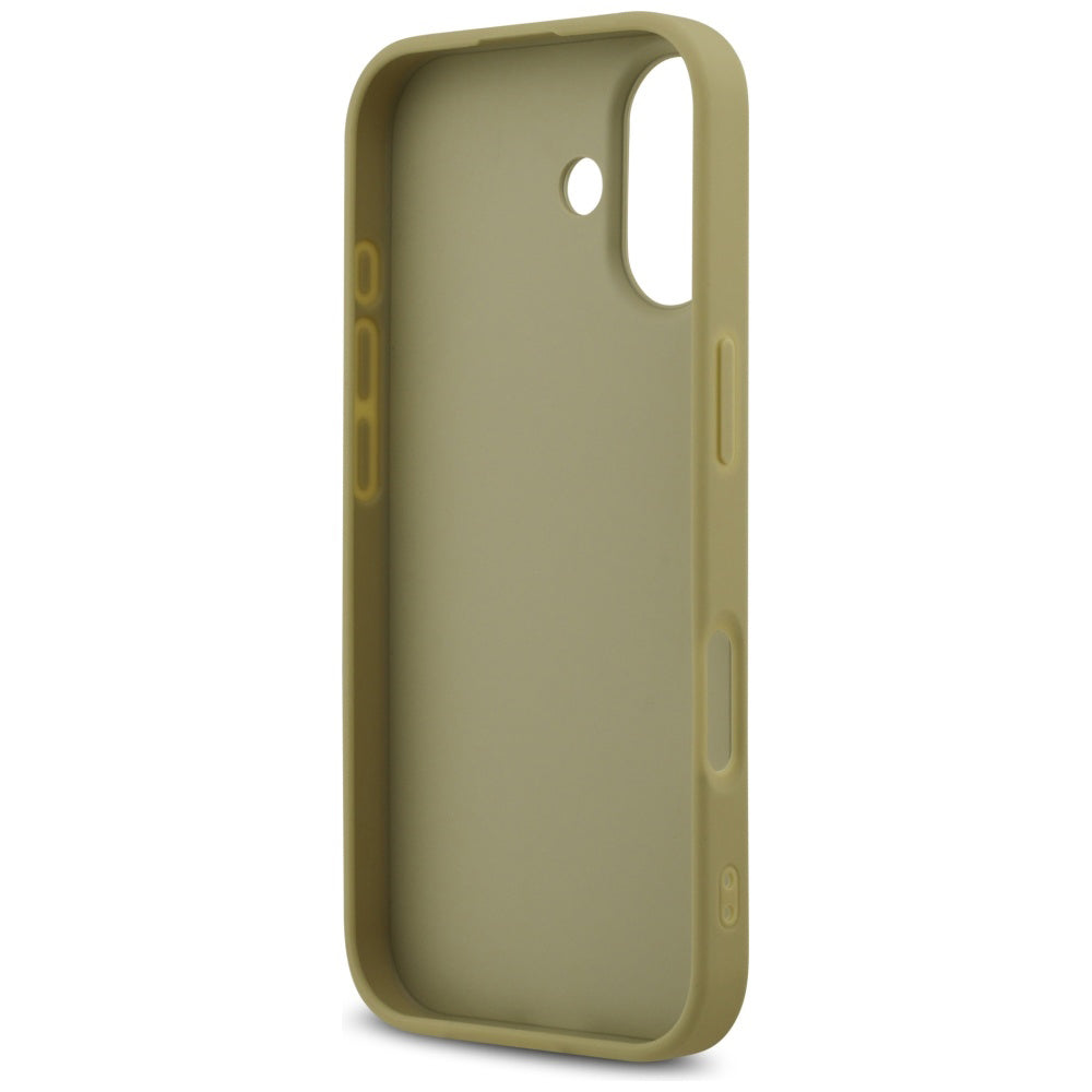 Étui pour Apple iPhone 17, Guess, Fixed Glitter Big 4G, Doré