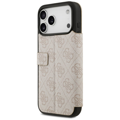 Étui pour Apple iPhone 17 Pro, Guess, Logo Métal 4G, Rose