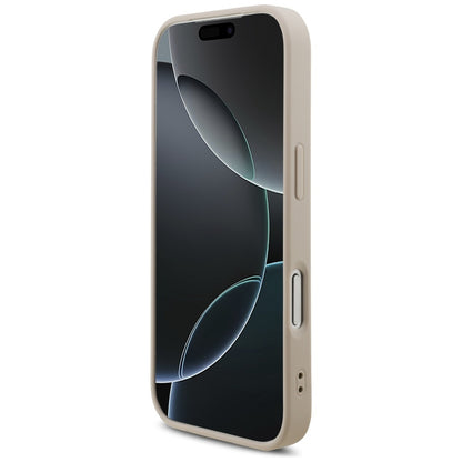 Étui pour Apple iPhone 17 Pro Max, Guess, 4G Classic Logo avec Sangle, Rose