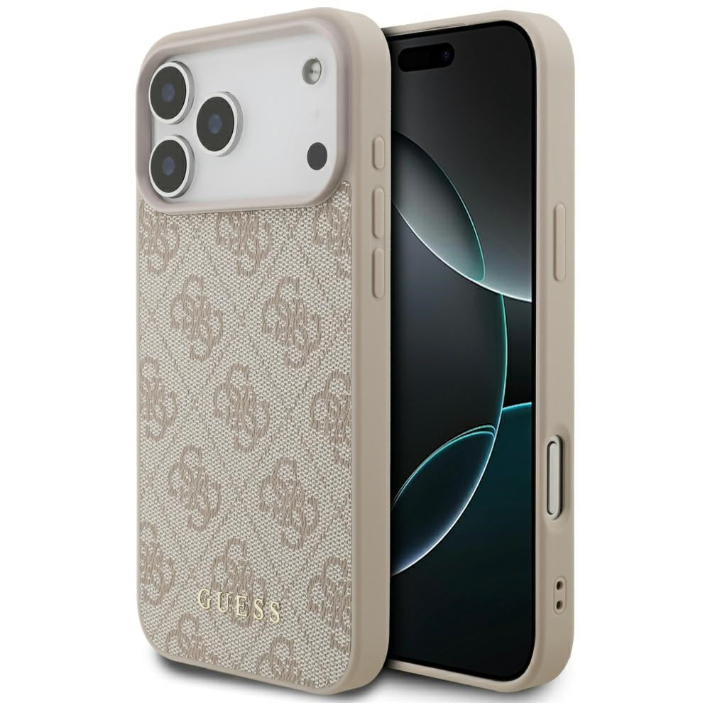 Étui pour Apple iPhone 17 Pro Max, Guess, 4G Classic, Rose