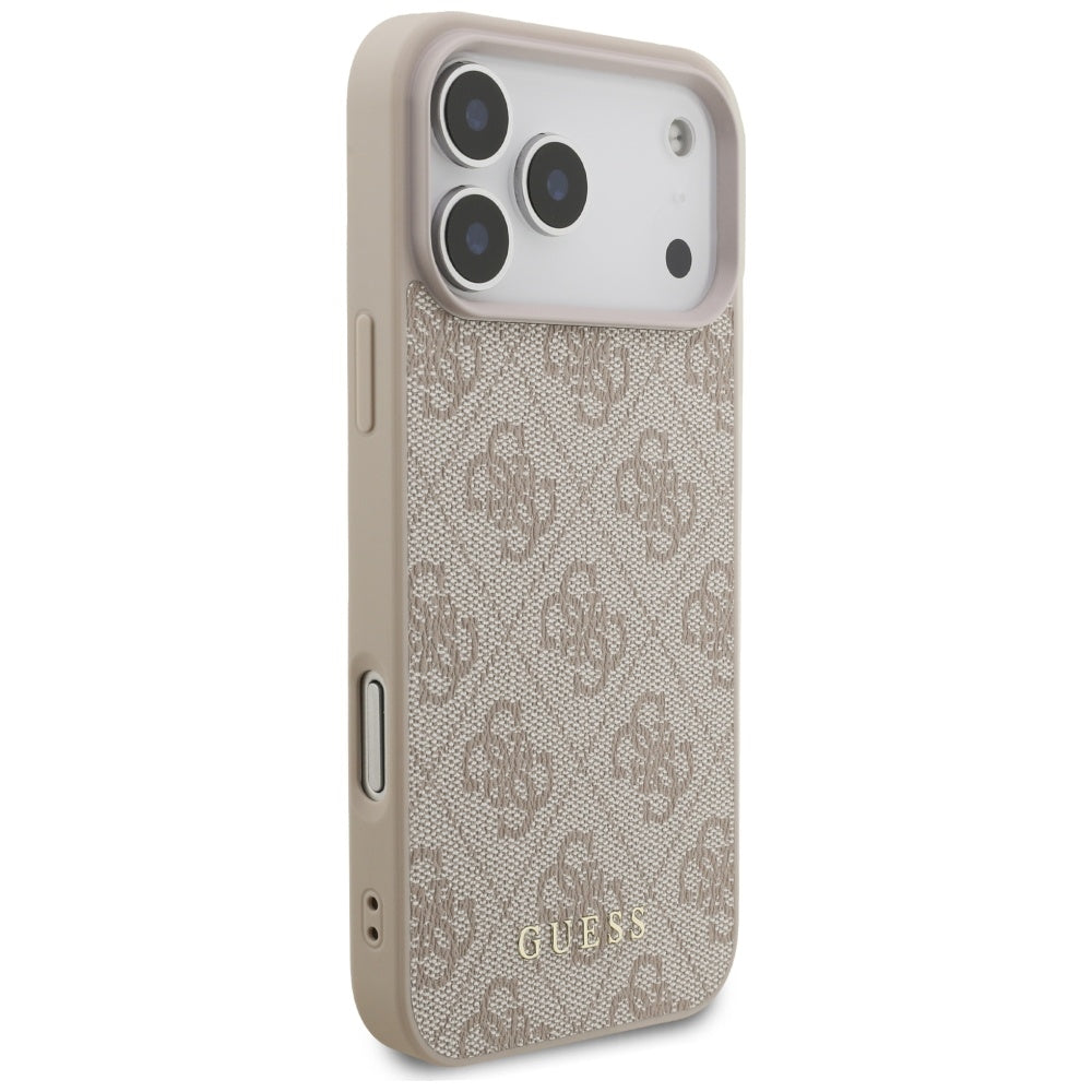 Étui pour Apple iPhone 17 Pro Max, Guess, 4G Classic, Rose