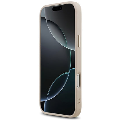 Étui pour Apple iPhone 17 Pro Max, Guess, Big 4G Logo Classic, Rose Doré