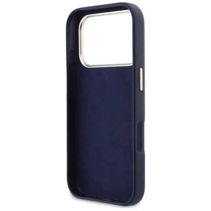 Étui pour Apple iPhone 17 Pro Max, Guess, Resin Logo, Bleu