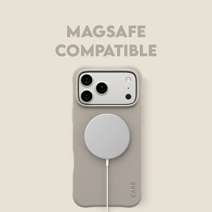 Étui pour Apple iPhone 17 Pro Max, PanzerGlass, Care Fashionable, Beige
