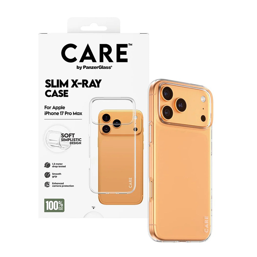 Housse pour Apple iPhone 17 Pro Max, PanzerGlass, Care Fashionable X-ray, Transparente