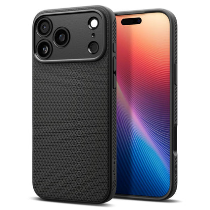 Étui pour Apple iPhone 17 Pro Max, Spigen, Liquid Air, Noir Mat