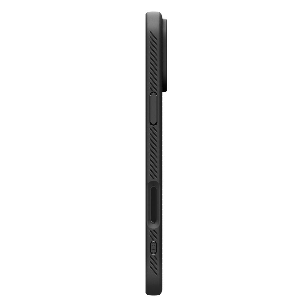 Étui pour Apple iPhone 17 Pro Max, Spigen, Liquid Air, Noir Mat