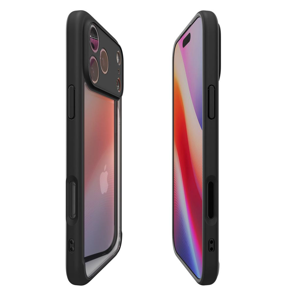 Étui pour Apple iPhone 17 Pro Max, Spigen, Ultra Hybrid, Noir Mat