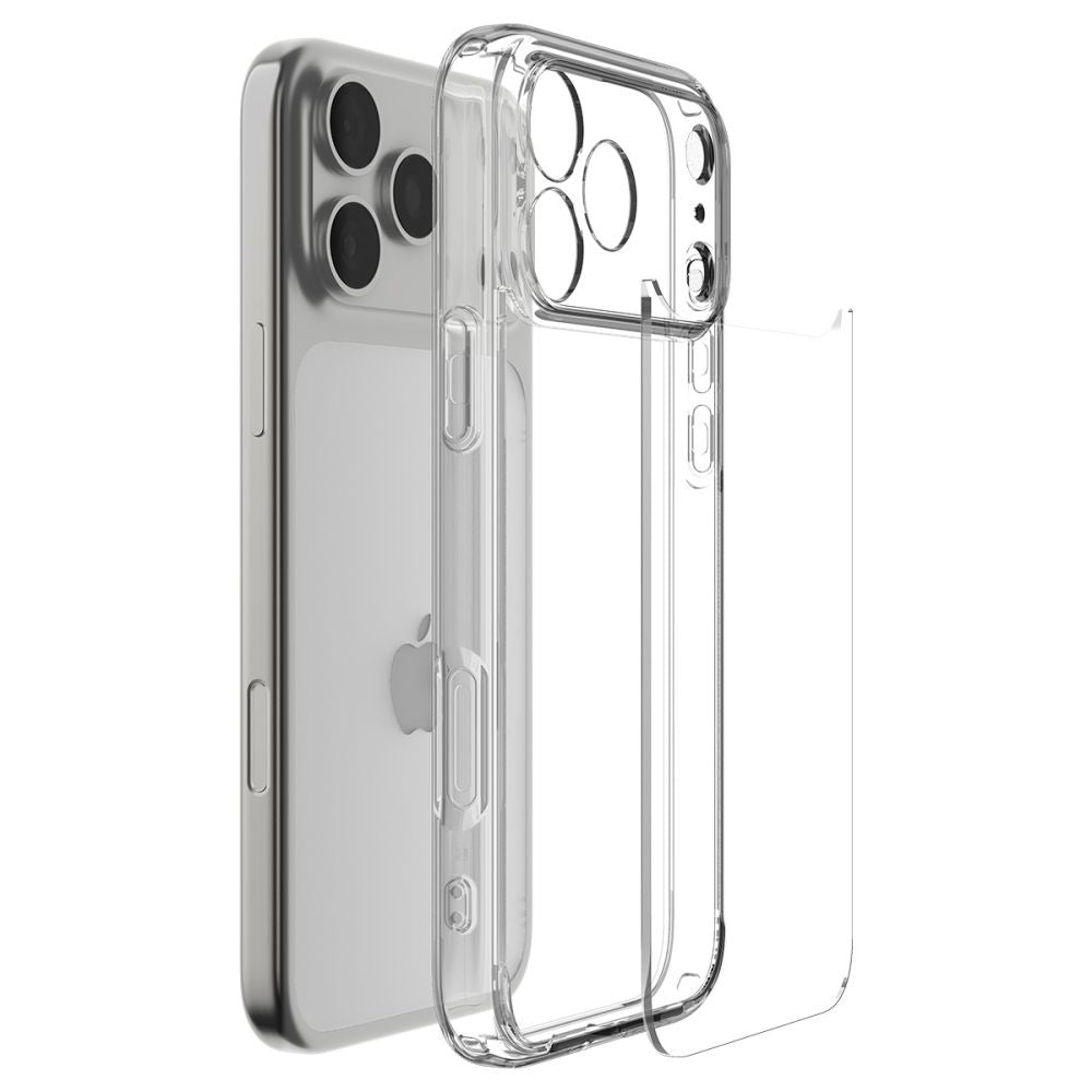 Étui pour Apple iPhone 17 Pro Max, Spigen, Ultra Hybrid, Transparent