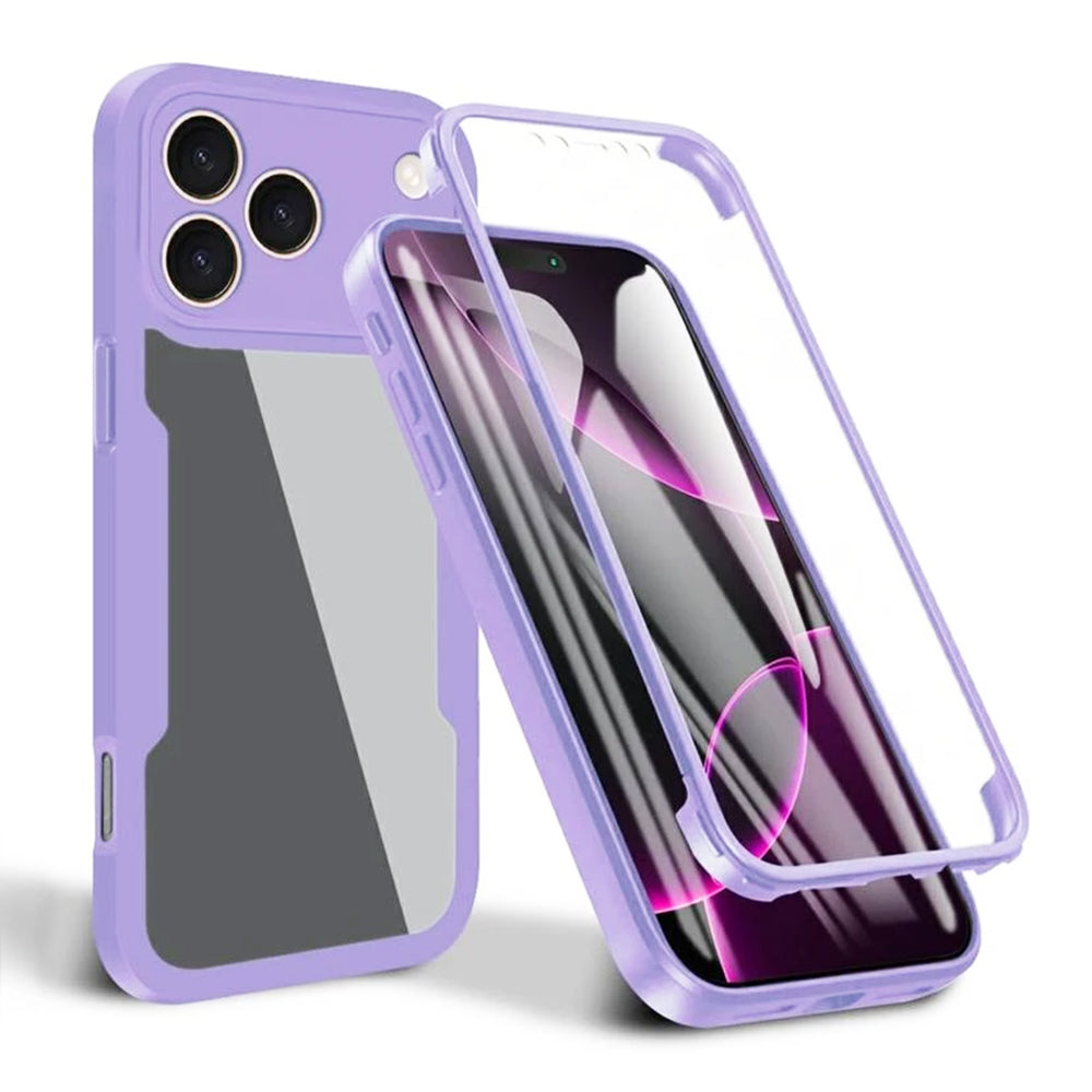 Étui pour Apple iPhone 17 Pro Max, Techsuit, ColorVerse 360, Violet