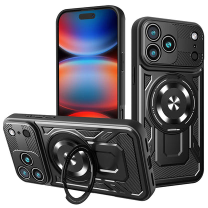 Étui pour Apple iPhone 17 Pro Max, Techsuit, RuggedCam, Noir
