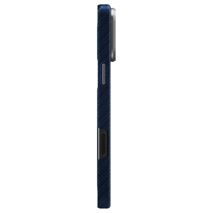 Étui MagSafe pour Apple iPhone 17 Pro Max, UNIQ, Keva MagClick, Bleu marine
