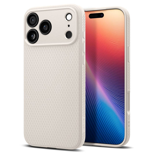 Étui pour Apple iPhone 17 Pro, Spigen, Liquid Air, Beige