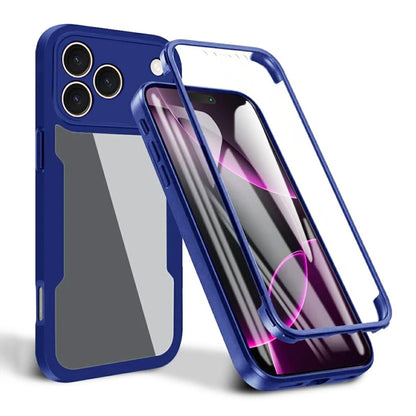 Étui pour Apple iPhone 17 Pro, Techsuit, ColorVerse 360, Bleu