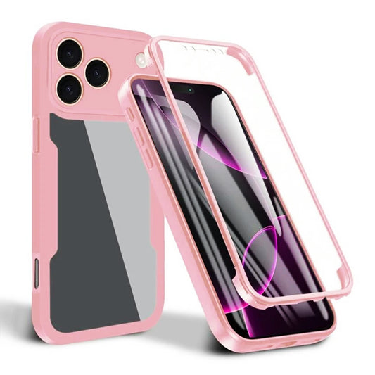 Étui pour Apple iPhone 17 Pro, Techsuit, ColorVerse 360, Rose