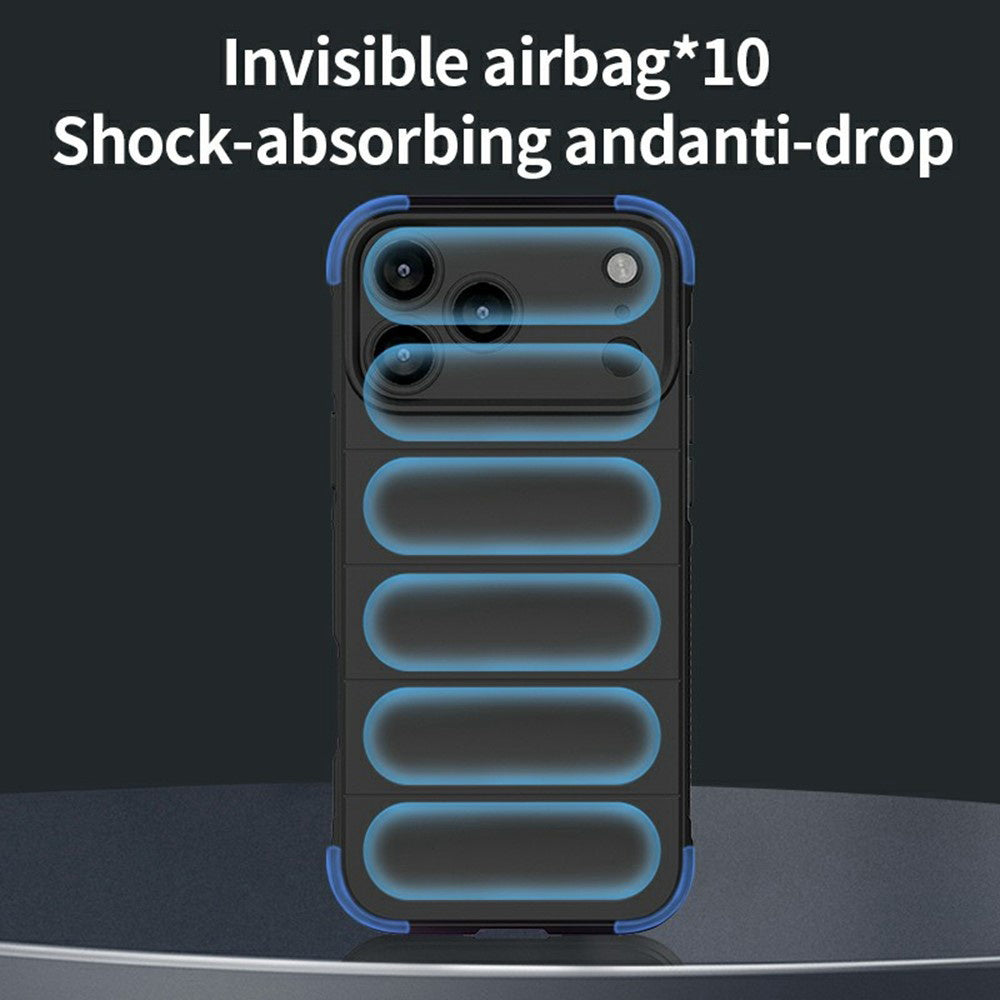 Étui pour Apple iPhone 17 Pro, Techsuit, Magic Shield, Bleu
