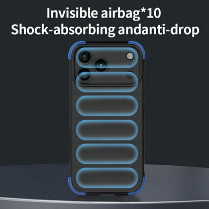 Étui pour Apple iPhone 17 Pro, Techsuit, Magic Shield, Bleu