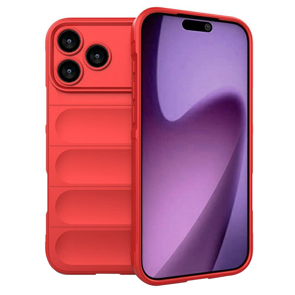 Étui pour Apple iPhone 17 Pro, Techsuit, Magic Shield, Rouge
