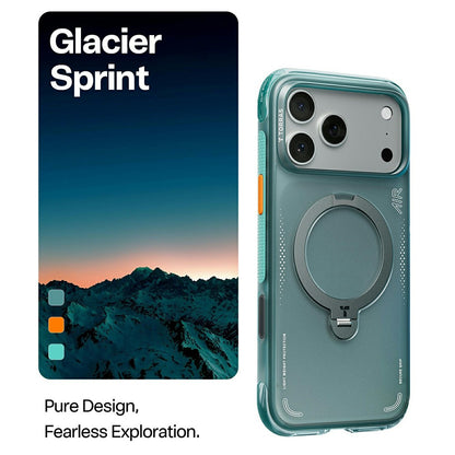 Coque pour Apple iPhone 17 Pro, Torras, Ostand Spin Air, Vert