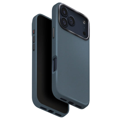 Étui pour Apple iPhone 17 Pro, UNIQ, Lyden Leatherette, Bleu