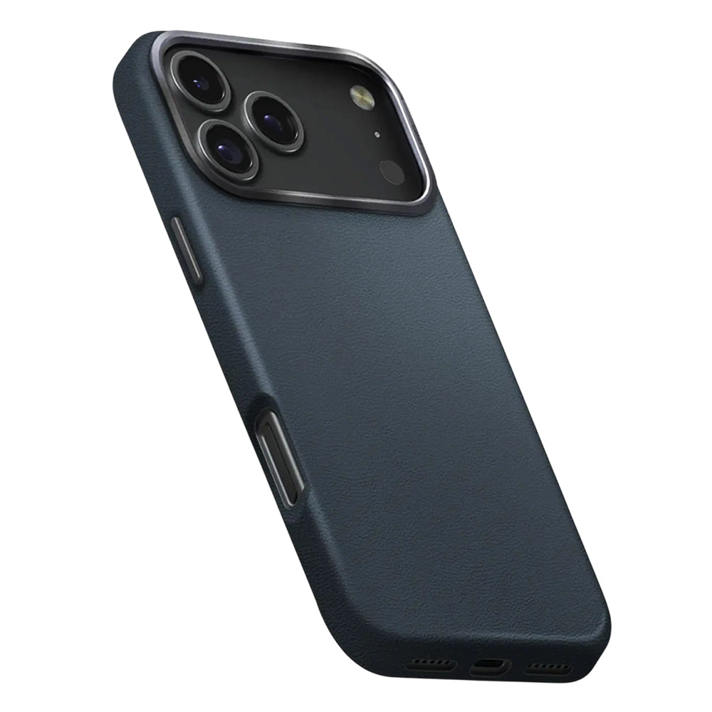 Étui pour Apple iPhone 17 Pro, UNIQ, Lyden Leatherette, Bleu