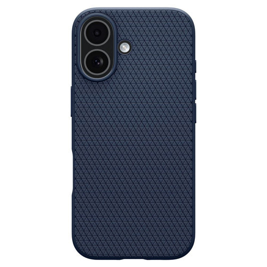 Étui pour Apple iPhone 17, Spigen, Liquid Air, Bleu Marine