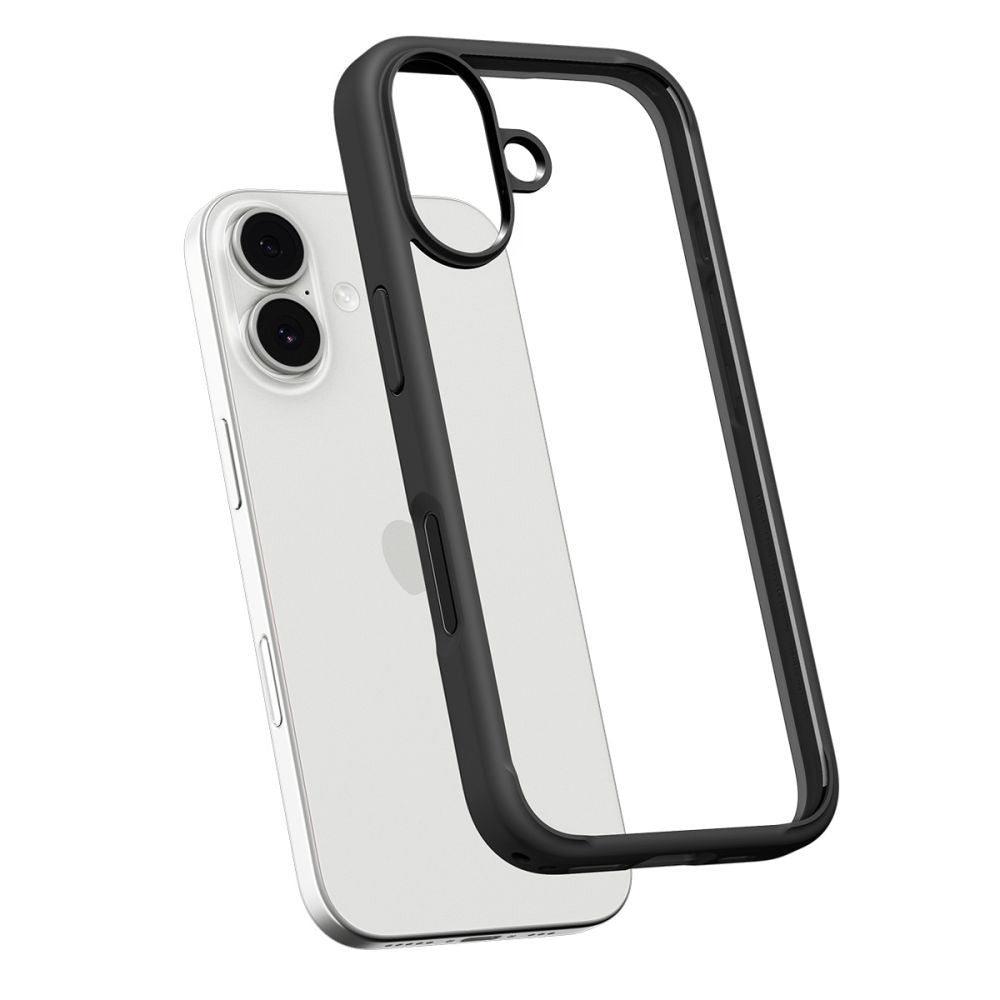 Étui pour Apple iPhone 17, Spigen, Ultra Hybrid, Noir Mat