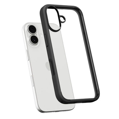 Étui pour Apple iPhone 17, Spigen, Ultra Hybrid, Noir Mat