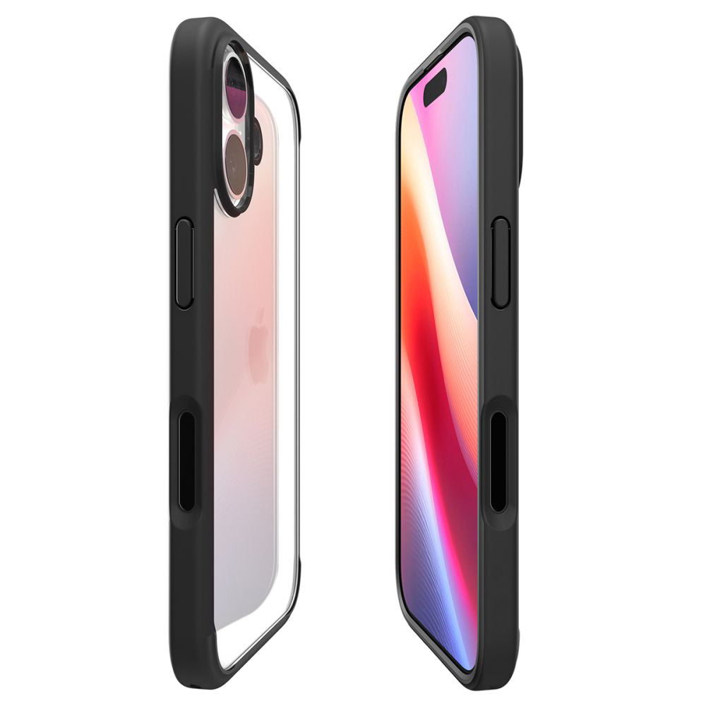 Étui pour Apple iPhone 17, Spigen, Ultra Hybrid, Noir Mat