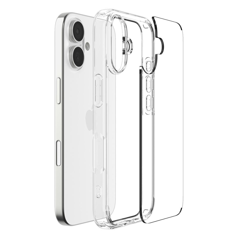Coque pour Apple iPhone 17, Spigen, Ultra Hybrid, Transparente