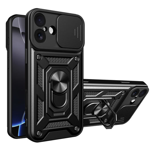 Housse pour Apple iPhone 17, Techsuit, CamShield, Noire