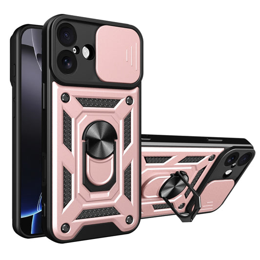 Étui pour Apple iPhone 17, Techsuit, CamShield, Rose