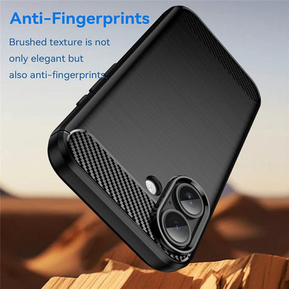Housse pour Apple iPhone 17, Techsuit, Carbone, Noire