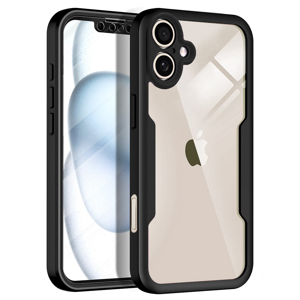 Étui pour Apple iPhone 17, Techsuit, ColorVerse 360, Noir