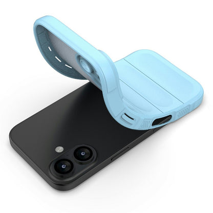 Étui pour Apple iPhone 17, Techsuit, Magic Shield, Bleu