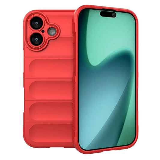 Étui pour Apple iPhone 17, Techsuit, Magic Shield, Rouge