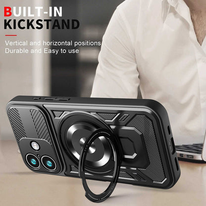 Étui pour Apple iPhone 17, Techsuit, RuggedCam, Violet