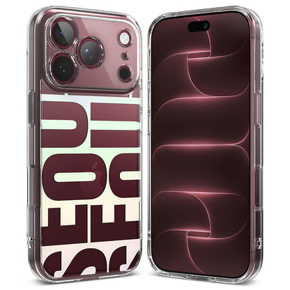 Coque pour Apple iPhone 18 Pro / 17 Pro, Ringke, Fusion Seoul, Bordeaux