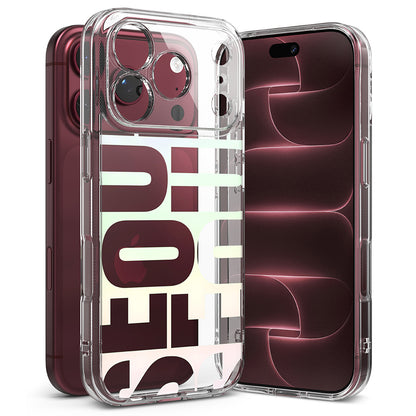 Coque pour Apple iPhone 18 Pro / 17 Pro, Ringke, Fusion Seoul, Bordeaux