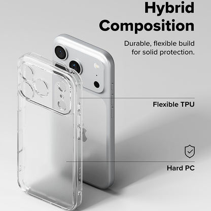 Coque pour Apple iPhone 18 Pro / 17 Pro, Ringke, Fusion, Transparente Mate