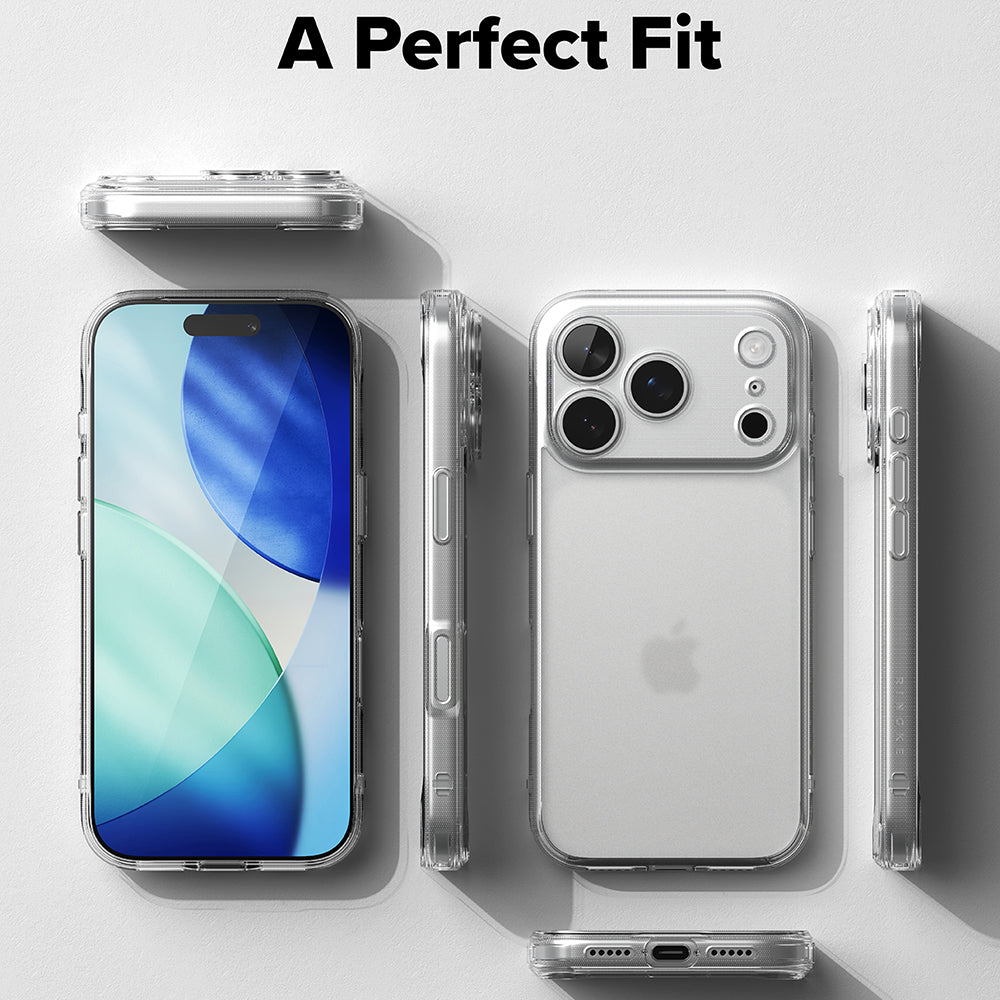Coque pour Apple iPhone 18 Pro / 17 Pro, Ringke, Fusion, Transparente Mate