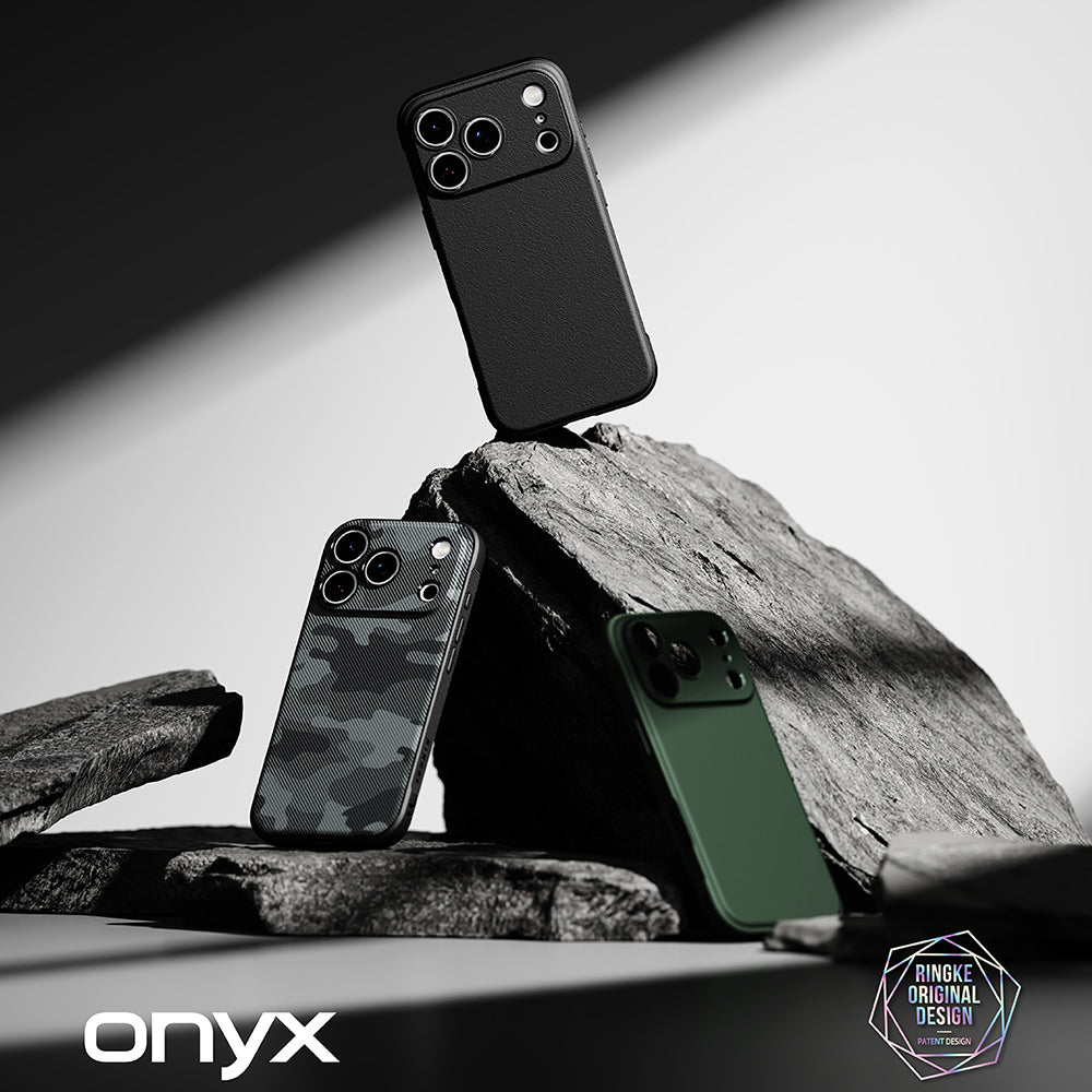 Coque pour Apple iPhone 18 Pro / 17 Pro, Ringke, Onyx, Vert Foncé