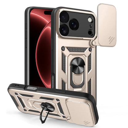 Coque pour Apple iPhone 18 Pro / 17 Pro, Techsuit, CamShield, Dorée