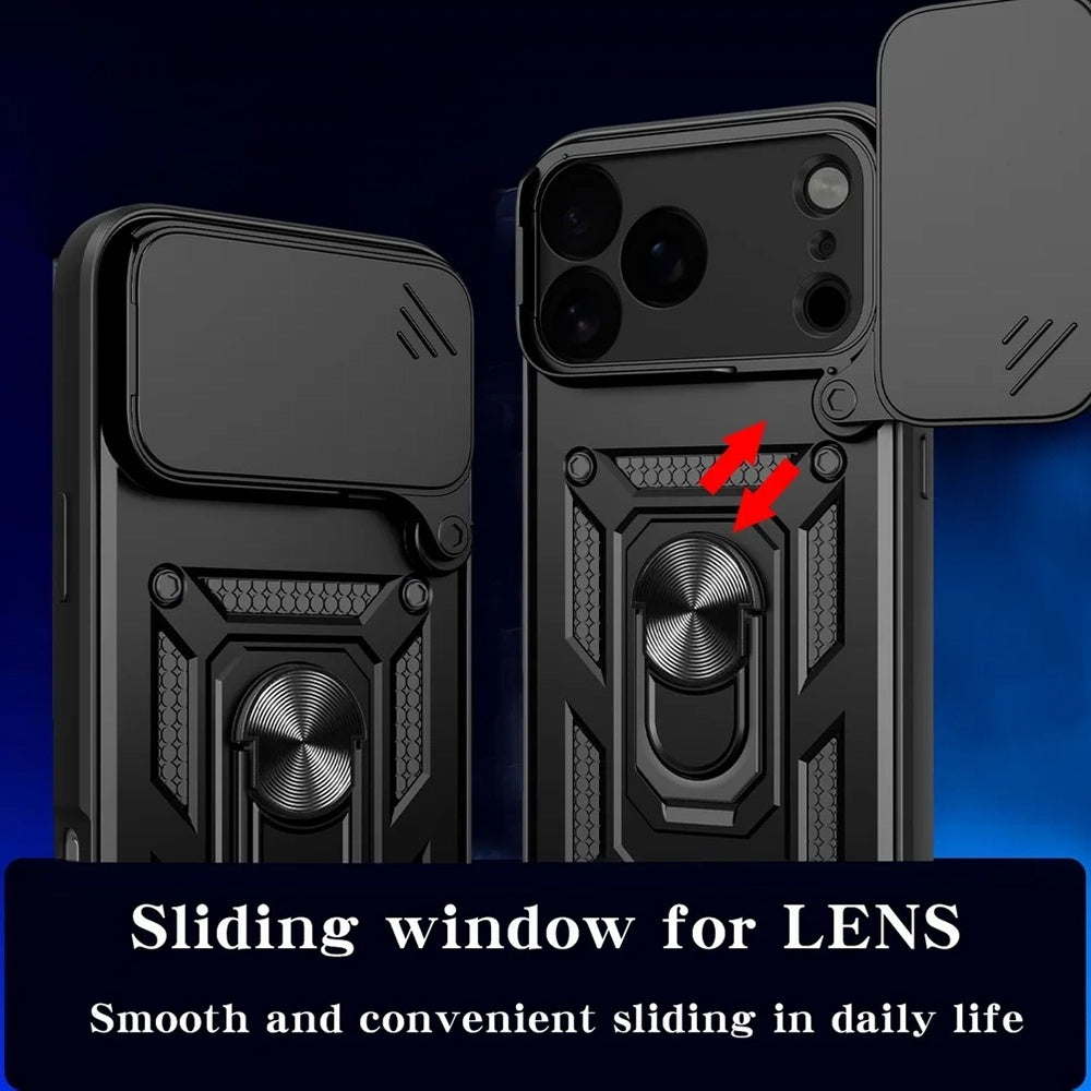 Coque pour Apple iPhone 18 Pro / 17 Pro, Techsuit, CamShield, Dorée