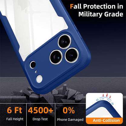 Coque pour Apple iPhone 18 Pro / 17 Pro, Techsuit, ColorVerse 360, Bleue