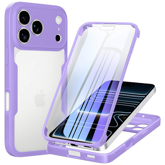 Coque pour Apple iPhone 18 Pro / 17 Pro, Techsuit, ColorVerse 360, Violet