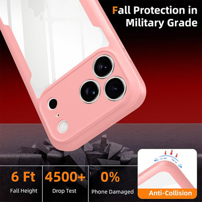 Coque pour Apple iPhone 18 Pro / 17 Pro, Techsuit, ColorVerse 360, Rose